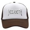 Бейсболка Megadeth сетчатая кепка летняя дышащая кепка с козырьком европейская и американская кепка дальнобойщика