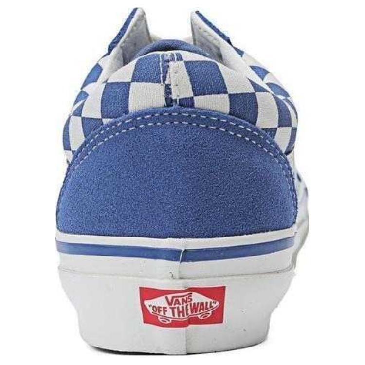 Vans Унисекс Old Skool 36 Клетка Средне-синий VN000CT9MBL
