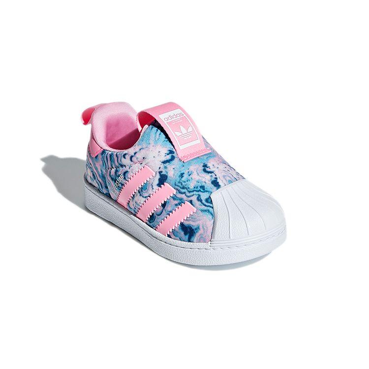Adidas Originals Superstar Series 360 I Low-Top Sneakers Baby Sneakers Light-Pink CG6578