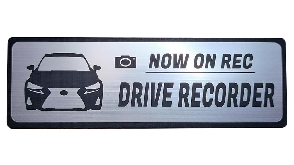 Honami Works 30 Серия IS Эмблема автомобиля с видеорегистратором Наклейка на видеорегистратор Среднесрочный