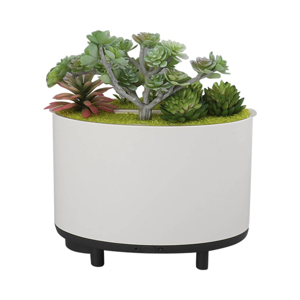 Simulation Plant Humidifier USB Charging Quiet 200ml Automatic Power Off Protection Portable Mini