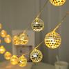LED Mosaic Mirror Ball String Lights for Party & Holiday Decoration