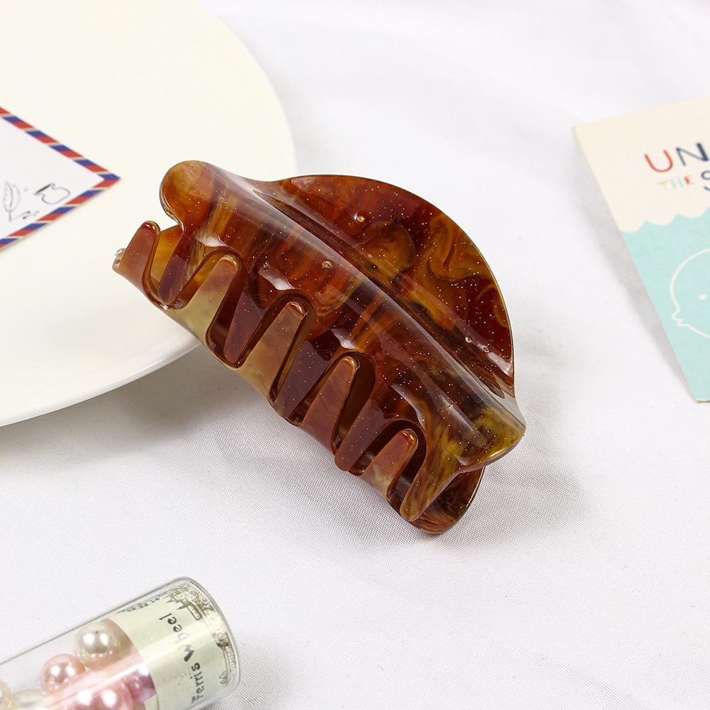 Новая акриловая заколка-краб для волос Элегантные цветные заколки для волос для женщин Заколка-краб Заколка для волос Заколка-краб для девушки Заколка для волос Аксессуары для волос