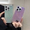 Применимо к Samsung S25edge защитный чехол Серебряная фольга Звездный глиттер Эпоксидный ТПУ прозрачный мягкий чехол для мобильного телефона