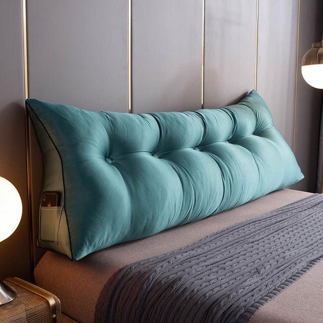 Современная большая спинка, съемная поясничная подушка, треугольная подушка для дивана, удобная прикроватная подушка, подушки, декор для дома