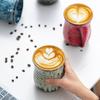 Жаростойкая глазурованная керамическая кофейная кружка градиентного цвета, печная чашка, чашка для воды, чашка для чая, подарок