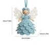NEW DIY Crochet Angel Ornament Kit Handmade Crochet Materials Angel Ornament Set DIY Material Christmas Tree Hanging Crocheting
