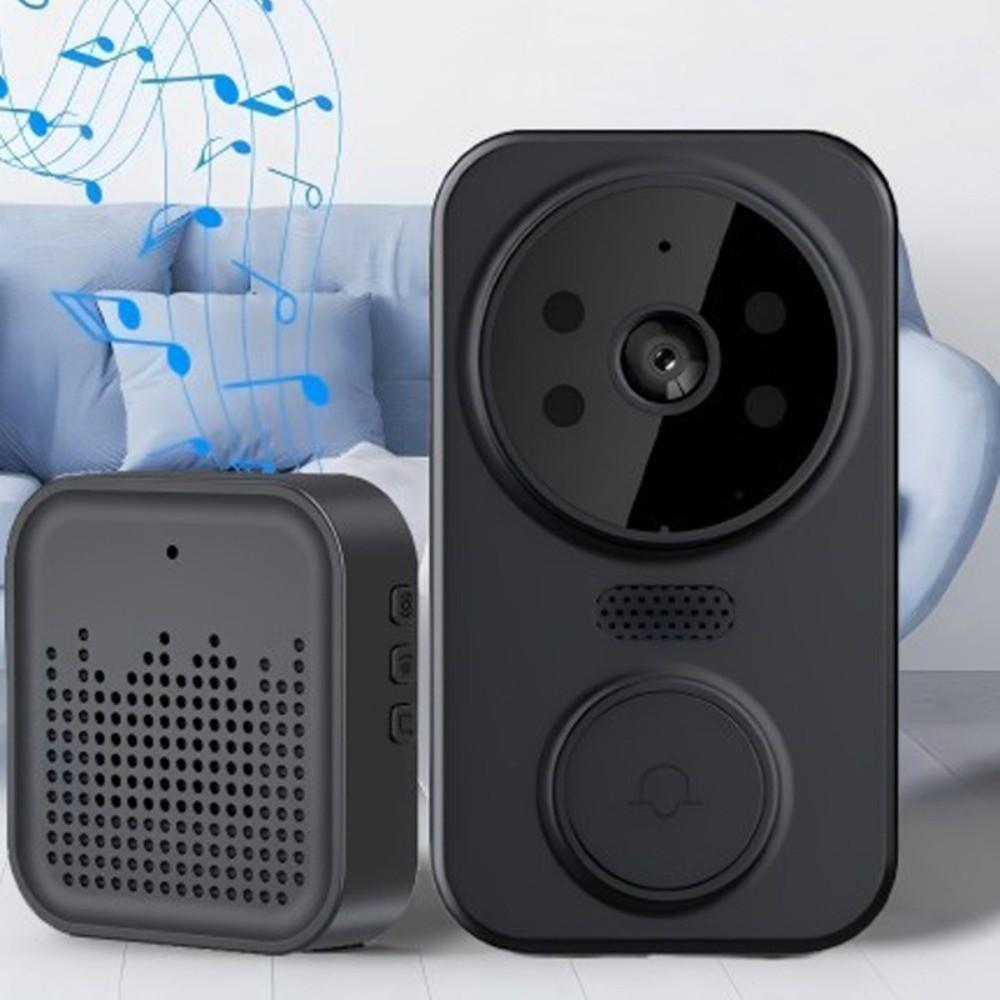 Night Vision Visual Intercom Doorbell Electronic Cat Eye Smart Home Door Bell  Household