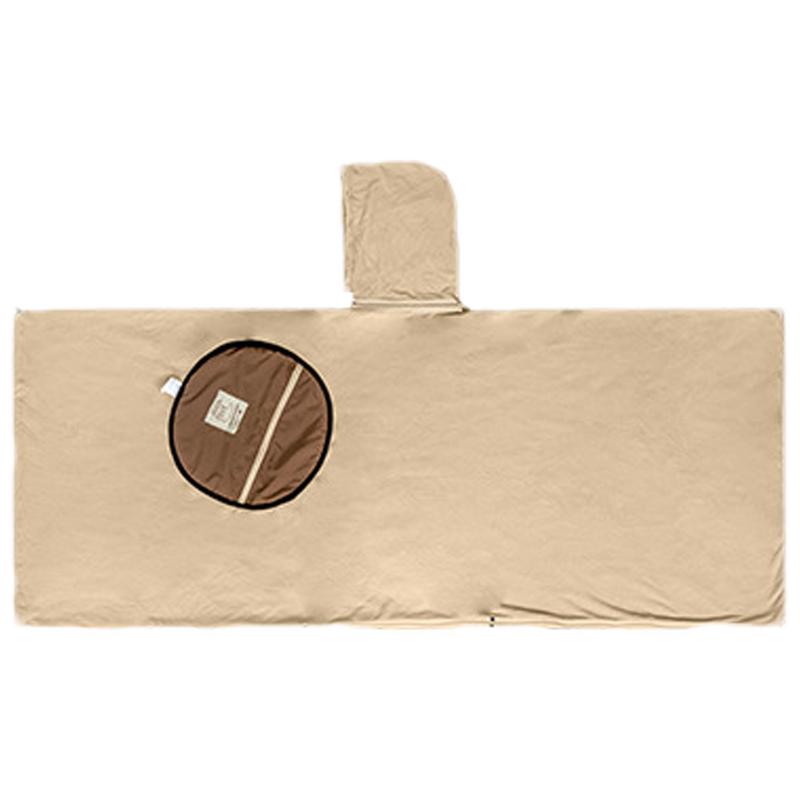 Спальный мешок для кемпинга, пончо, спальный мешок, флис, теплое пончо с капюшоном, спальный мешок, одеяло, аксессуар для кемпинга