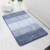 Dark Gray Bath Mat,modern Bathroom Mat,indoor Carpet Anti Slip Absorption Bath Mat,suitable for Shower Decoration Mat,kitchenmat