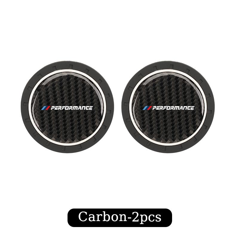 2025 Горячие 2 шт. Коврик-подставка под стакан для воды в салон автомобиля Водонепроницаемая накладка Для BMW M Performance Серии 1 2 3 4 5 7 X2 X3 X4 X5 X6 X7 M2 M3