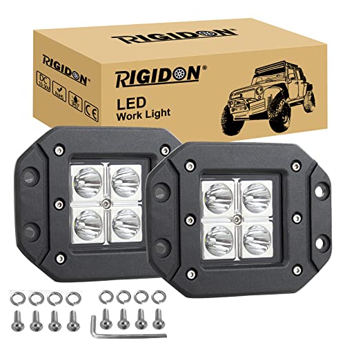 2 шт. 5-дюймовый 12 Вт рабочий светодиодный барный светильник автомобильный светодиодный узкий угол прожектора светодиодный 6000K 12 В/24 В универсальный