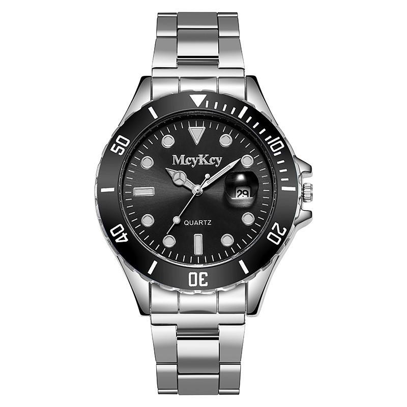 Mens Business Quartz Wristwatch With Mineral Glass And Simple Dial For Office Use