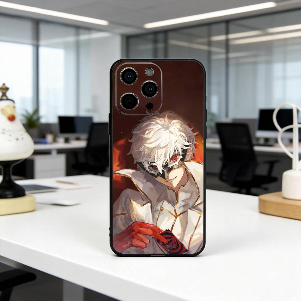 P-Persona 5 COOL Anime Phone Case For iPhone 17, 16,15,14,13,12,11 Plus,Pro Max, Others Soft Black Cover