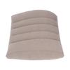 Inflatable Lumbar Pillow Portable Inflatable Lumbar Support Pillow for Car Office Travel Gray