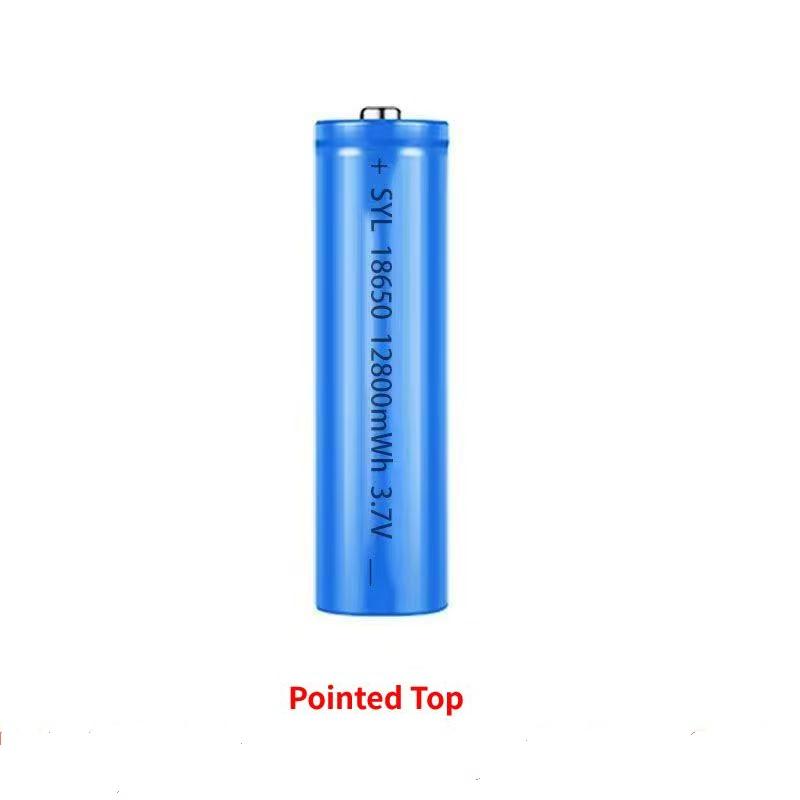 3.7V Высокая емкость 18650 12800mWh литиевая батарея для фонарика PowerBank Fan