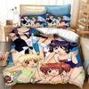 3D Printing Anime Tokyo Mew Mew 3D Print Bedding Set Duvet Covers Pillowcases Comforter Bedding Sets Bedclothes Bed