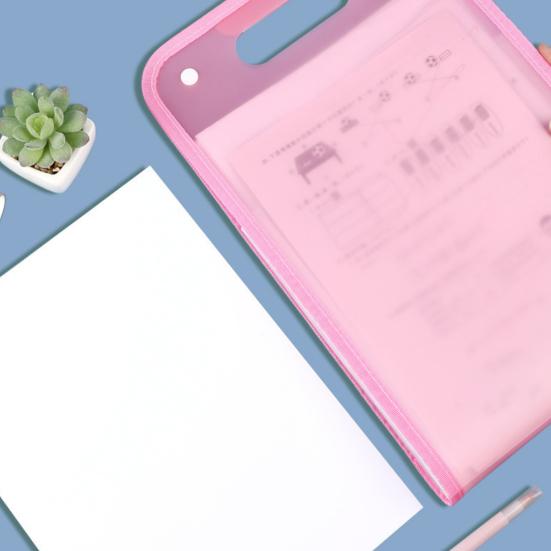 Expanding File Folder 13 Pockets Accordion File Organizer with Handle Plastic Clear Document Organizer Hold A4 Letter Size Paper