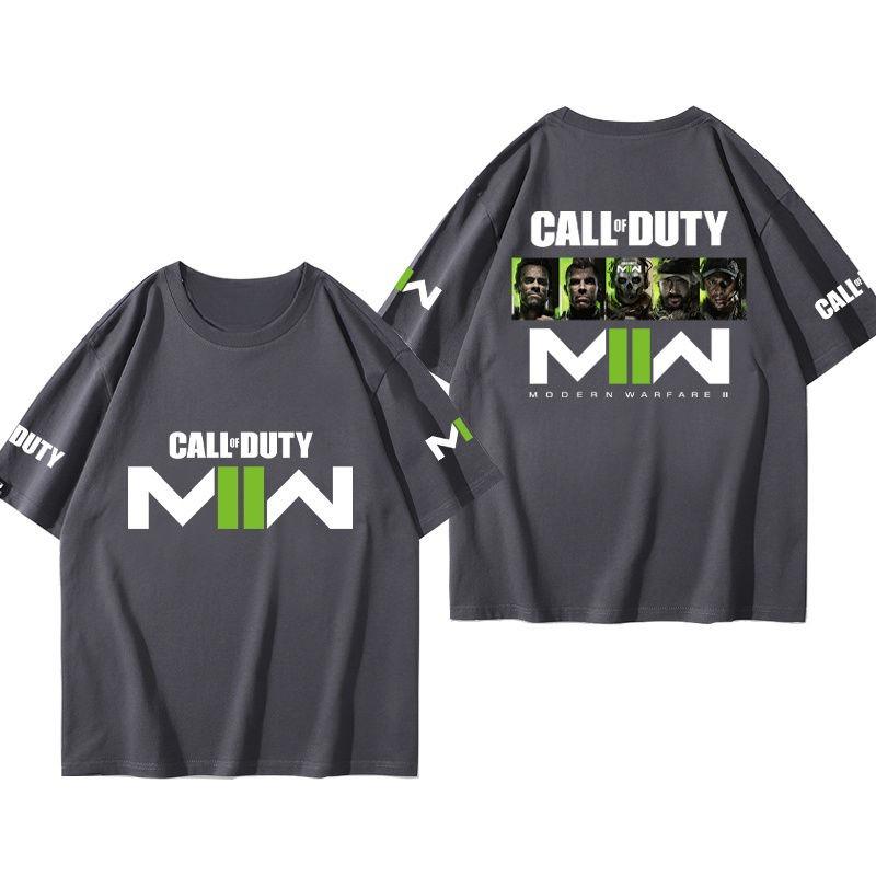 COD141 Task Force Special Forces Short Sleeve T-Shirt Call of Duty Modern Warfare Game 2 Peripheral Men's and Women's Cotton Tee