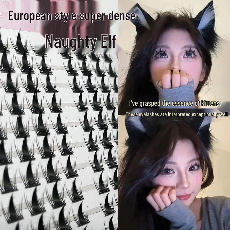 Книга с накладными ресницами «Шаловливая фея»: Плотный, готовый для фотосессий стиль для визажистов, поклонников Барби и студентов