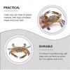 2pcs Artificial Crabs Toys Fake Crabs Models Lovely Imitation Crabs Playthings - DD