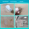 100Pcs Adhesive Dots Sticky Clear Tape Dots Sticker Waterproof Strong Stickiness Double Sided Removable Adhesive Dots