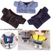 BJD Dolls Jeans Shorts Outfits Doll Clothes Winter Top Coats Handmade Jacket Pants For 15~20cm Doll