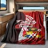 Tonga Flag Rv Blanket Comfortable Soft Lightweight All Season Multi Purpose Blanket For Travel Camping Picnics Sofas Rvs Beds Living Rooms Giftst19