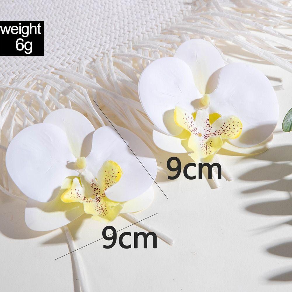 Simulated Flower Flower Earrings Exaggerated Flower Drop Earrings Butterfly Orchid Earrings Party