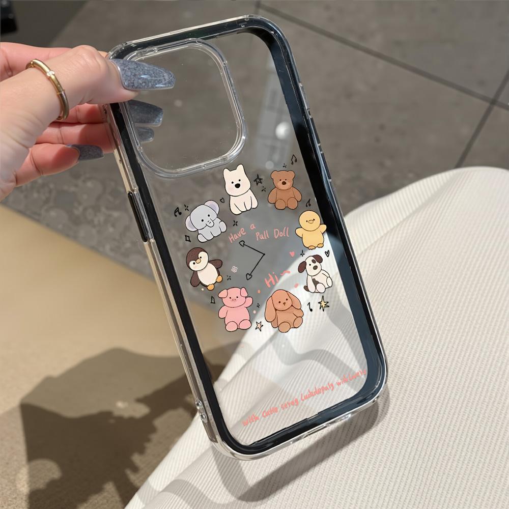 Painted Phone Case for iPhone 17 11 12 13 14 15 16 iPhone 17 12 13 14 15 16 Pro 17 12 13 14 15 16 Pro Max High Quality Painted Animal Cute Phone Case