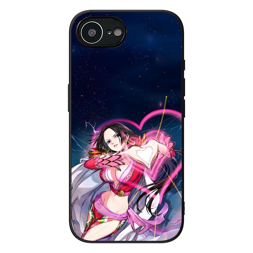 Cover for Apple iPhone 13 12 Mini XS 11 Pro Max 7 8 Plus XR SE 2022 2020 SE3 Phone Case Boa Hancock One Luffy Piece Roronoa Zoro