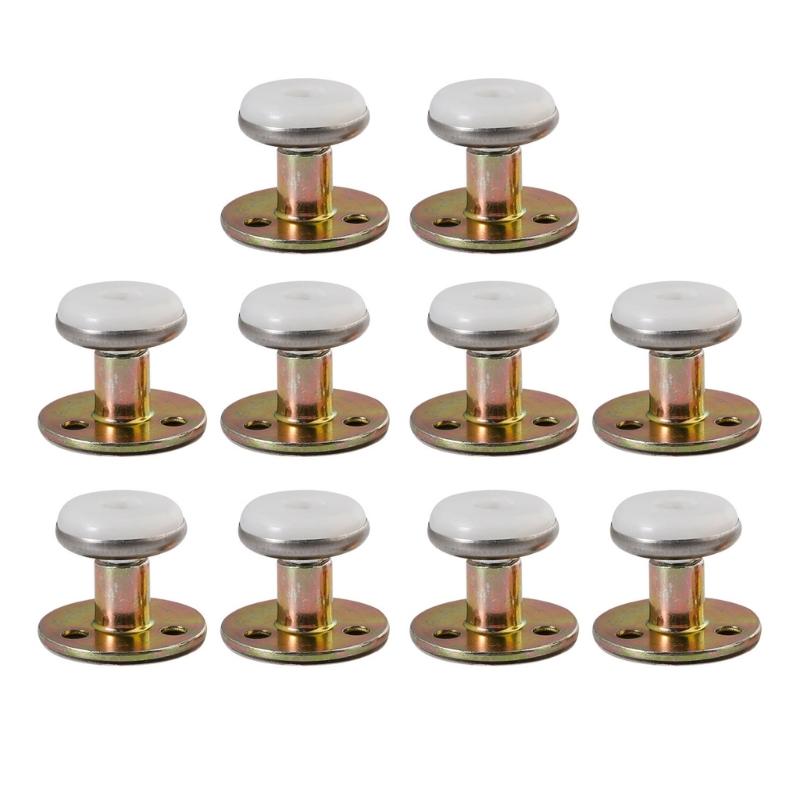 Heavy Duty Bed Headboard Holder Easy Installation Bed Headboard Anchors Metal Bed Headboard Support Brackets for House