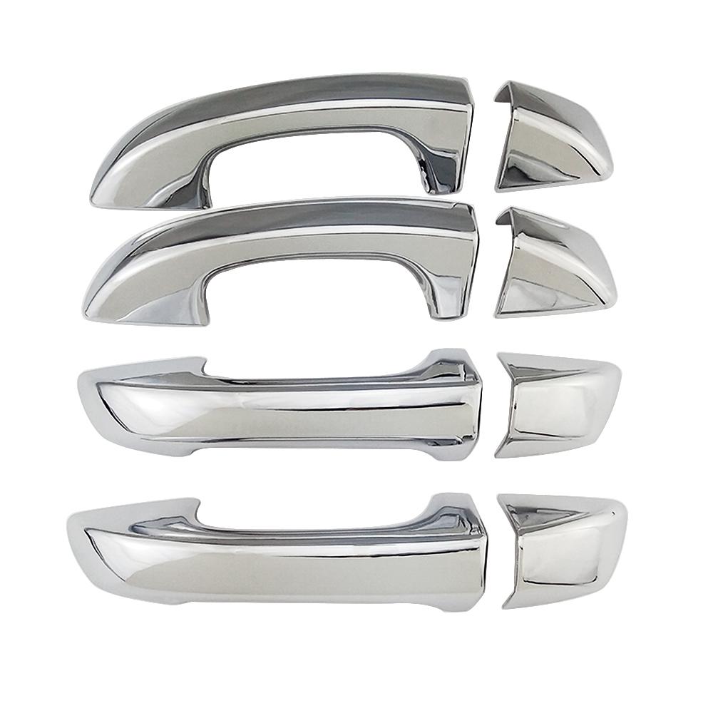 Для Volkswagen VW Passat B6 B7 2005-2015 углеродное волокно ремонт хромированная крышка дверной ручки накладка защитная наклейка автомобиля