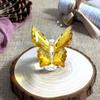 Paperweight Table Ornaments Glass Craft Crystal Butterfly Figurine Crystal Ball Glass Miniature