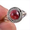 Natural Garnet Gemstone Handmade 925 Solid Sterling Silver Gift Ring S.8 N6w82