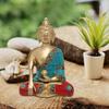 Meditating Gautam Buddha Brass Statue/Idol for Home Décor