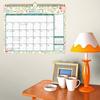 Настенный календарь 2025 года, 18 ежемесячных подвесных календарей, портативный настенный планировщик для домашнего офиса