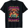Horror Movie Vintage Nostalgia Mary Was Summoning Demons T-Shirt