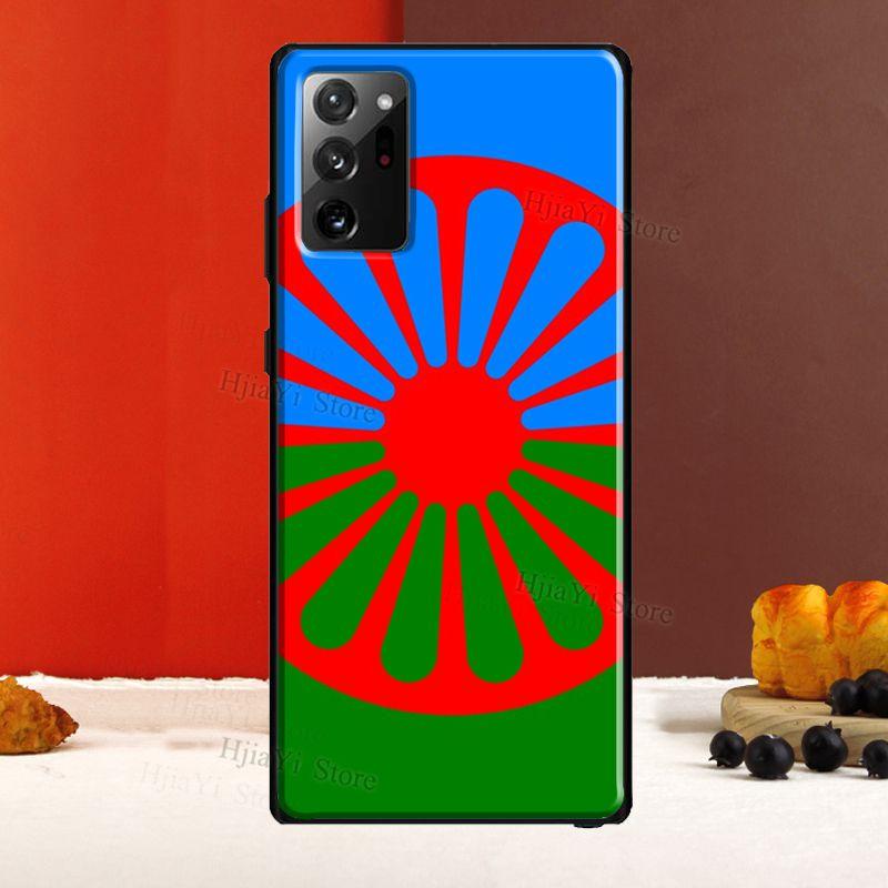 Чехол с флагом Gypsy Romani Roma для Samsung Galaxy S20 FE S22 S21 Ultra Note 20 Note 10 S8 S9 S10 Plus, чехол для телефона