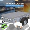 420D Oxford Truck Canopy Universal Trailer Tarp Durable Trailer Protective Cover  Trailer Supplies