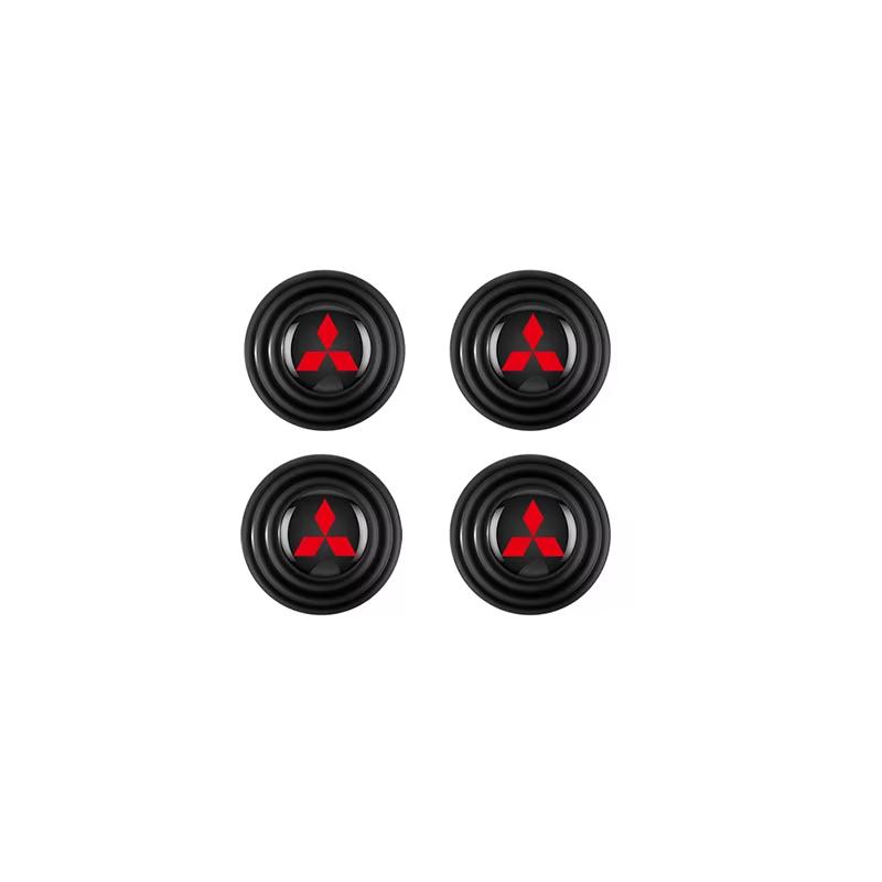 uldf10 Car Door Shockproof Silicone Gasket Buffer Pad For Mitsubishi L200 ASX Pajero Sport Outlander Xpander Eclipse Cross Delica Mirag