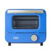 Тостер мини для 1 ломтика стильный бытовой прибор [Toffy] K-HTS1 хлеб, милый, яркий, (французский синий)