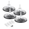 4 Pieces Billiard Pool Table Leg Leveler Game Furniture with Accessories Hardware