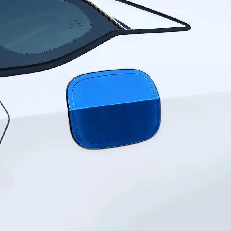 Stainless Steel Exterior Car Oil Fuel Tank Cover Trim Sticker Case For Honda Accord X 10th 2018 2022 Accessories
