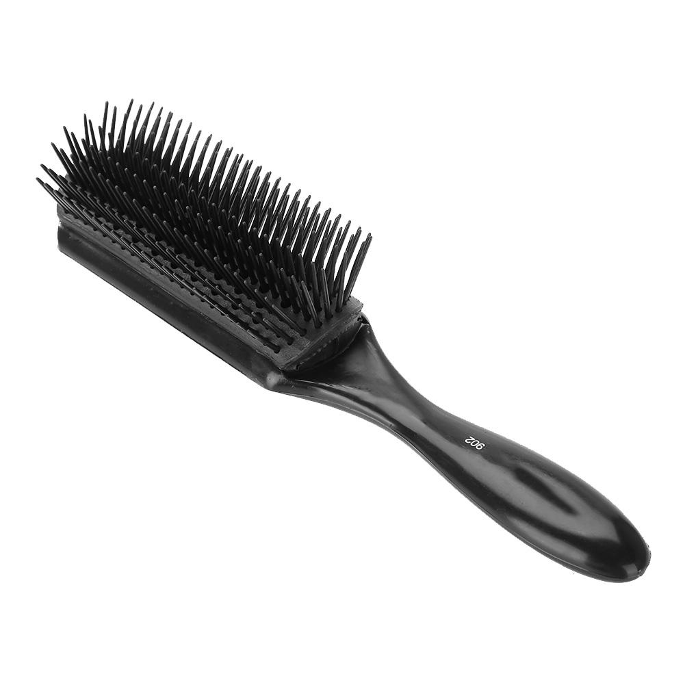 Расческа для укладки волос Парикмахерская расческа для укладки волос Nine Row Curly Hairstyle Massager Антистатическая салонная расческа