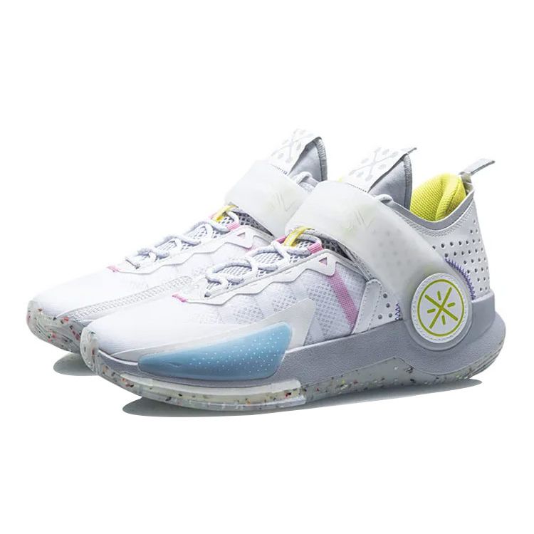Li-Ning Wade Fission 7 Never Wasted Men Sneakers White Standard-White Grey ABPR025-2