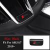 For Audi RS3 3D Aluminum Alloy S Sline Logo Emblem Car Steering Wheel Sticker Interior Decals Accessories For Audi A3 A4 A5 A6 A7 Q5 Q7 Q2 Q3