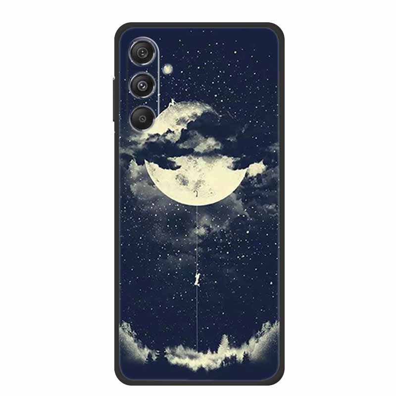 For Samsung A16 5G Phone Case Cover Lion Wolf Tiger Black Silicone Soft Back Cover Cases For Samsung Galaxy A16 Case A 16 Coque