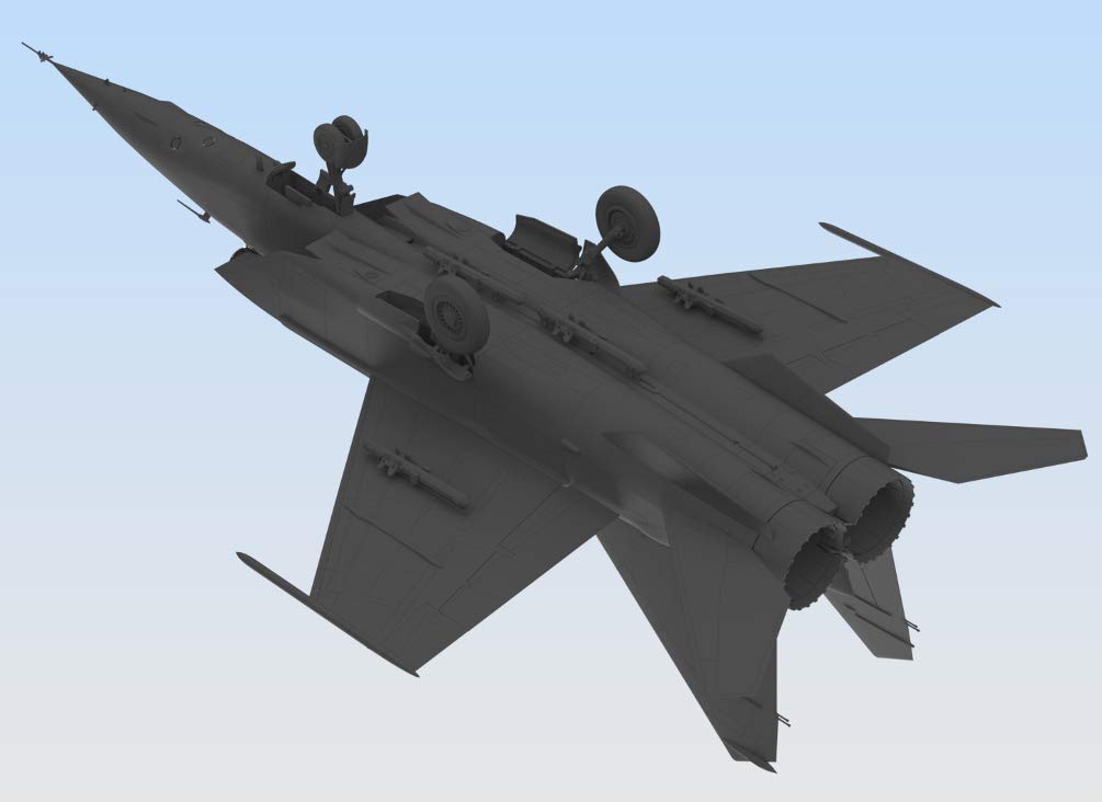 ICM Советский Истребитель RB Пластиковая Модель 72173 1/72 МиГ-25