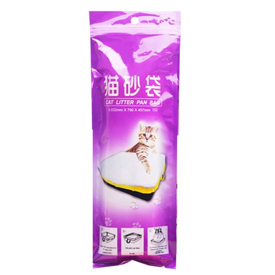 7 шт./рулон толстый шнурок для кошачьего туалета сумка вкладыш для чистки принадлежности